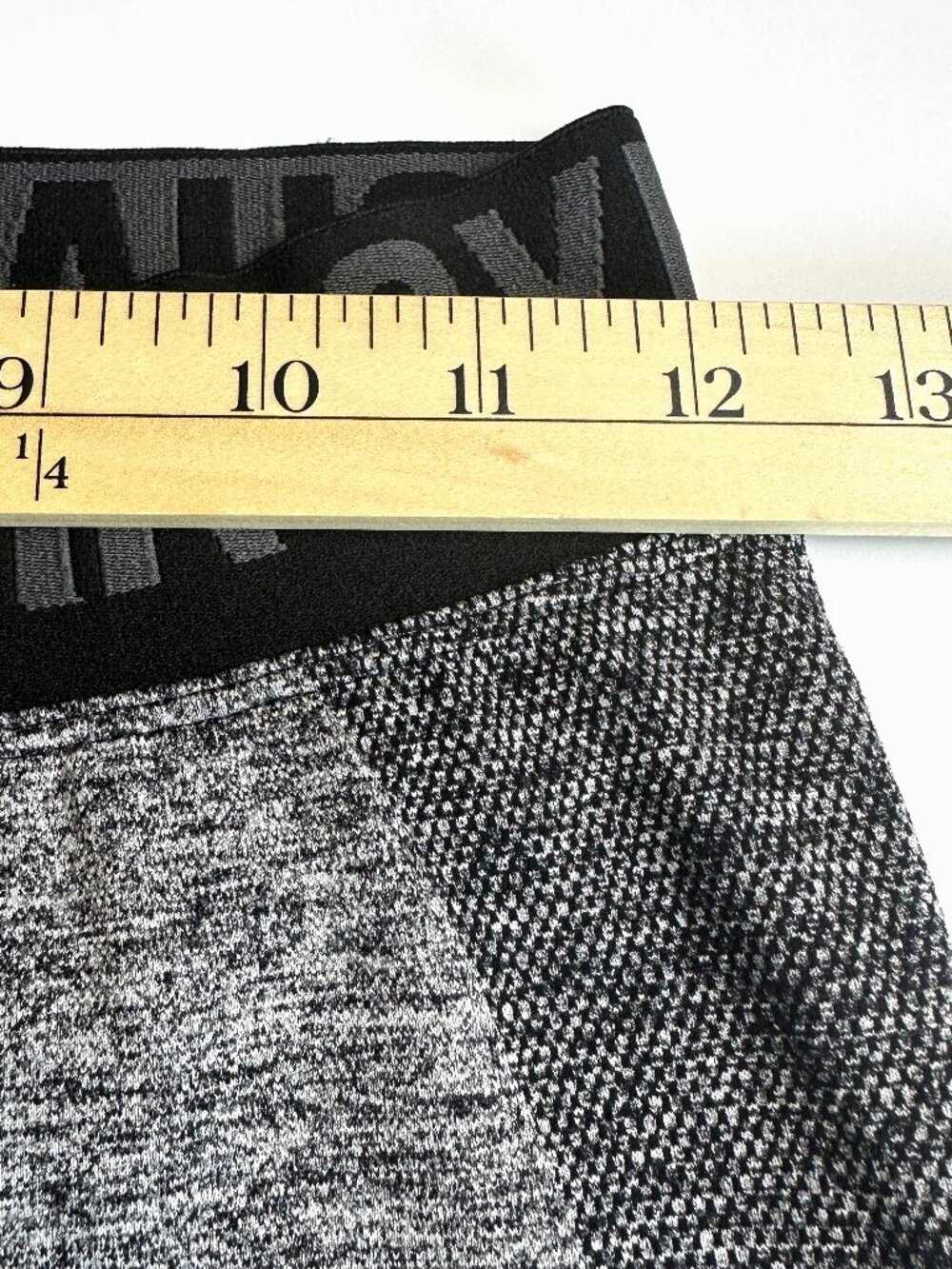 Gymshark Flex Low-rise Seamless Leggings Charcoal Marl Size Small Glute Contour - Picture 4 of 7